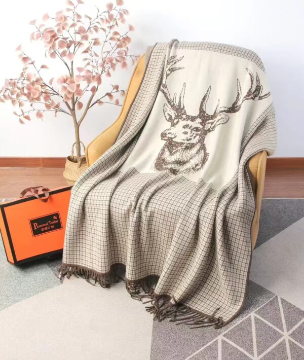 Cashmere Throw Blanket