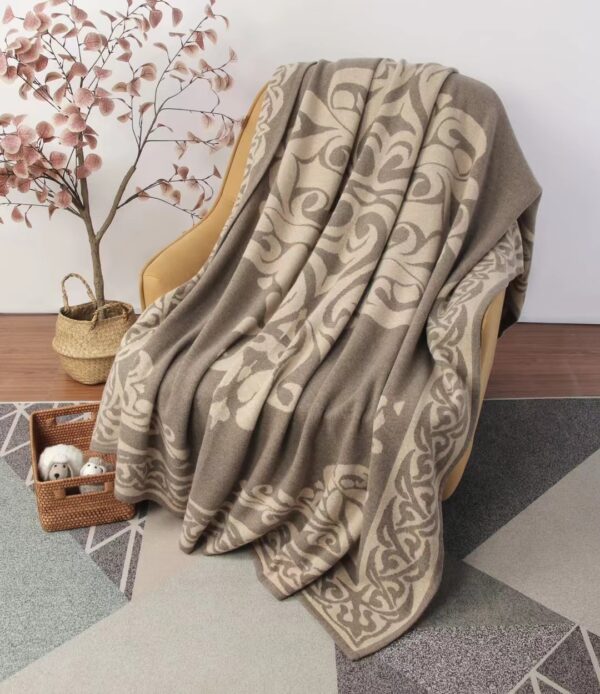 Cashmere Throw Blanket